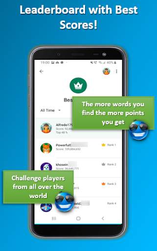 Word Scramble Game - relaxing and challenging game screenshot 4