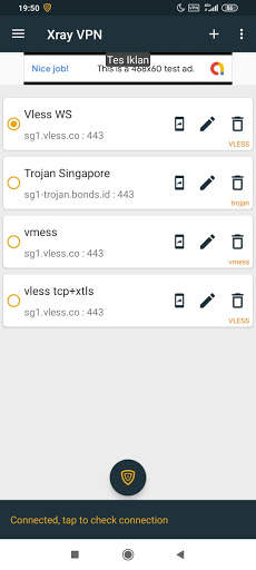 XRAY VPN  - VLESS VMESS Trojan screenshot 1