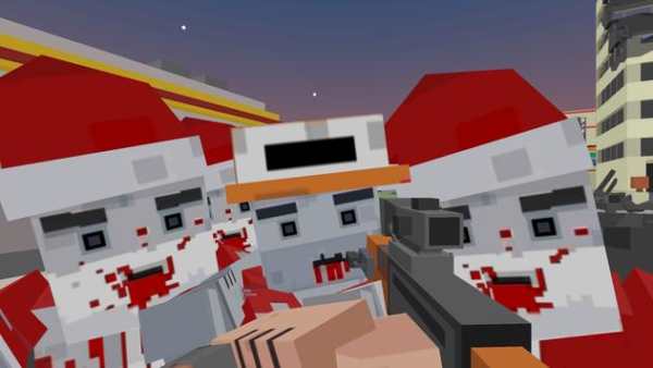 Multiplayer Zombie Survival Pixel 3D screenshot 9