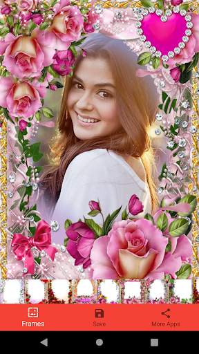 Flowers Photo Frame Editor screenshot 2