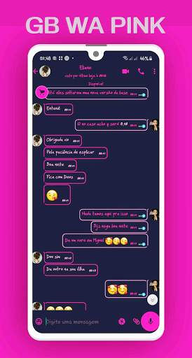 GB WA Pink Aero - WA Update Terbaru screenshot 7