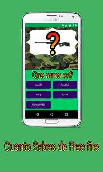 Guess the free fire weapon screenshot 1