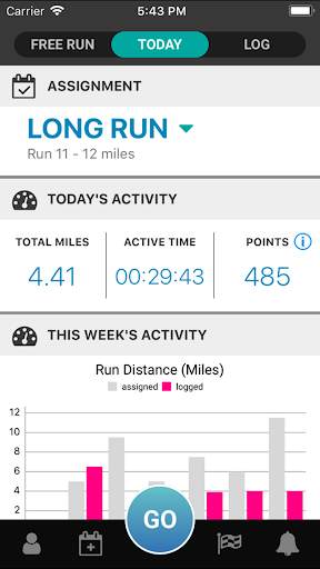 My Run Plan screenshot 1