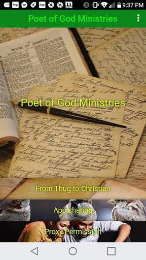 Poet of God Ministries screenshot 3