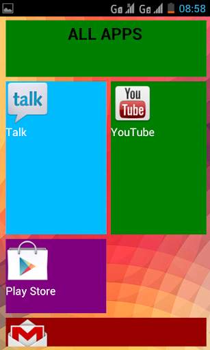 TILES LAUNCHER VS screenshot 1