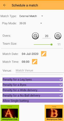 Cricket Scorer & Club Organizer - CrickOrg screenshot 5