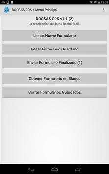DOCSAS ODK screenshot 2