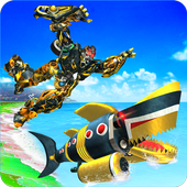 Real Robot Shark Game: Angry Shark Robot Transform icon