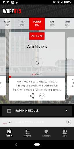 WBEZ 1 تصوير الشاشة