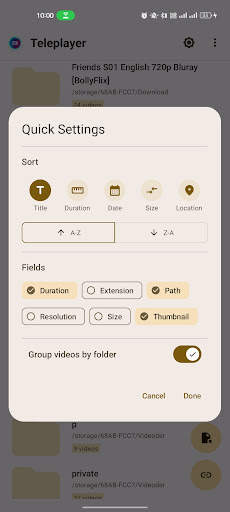 Teleplayer - Video Player screenshot 5