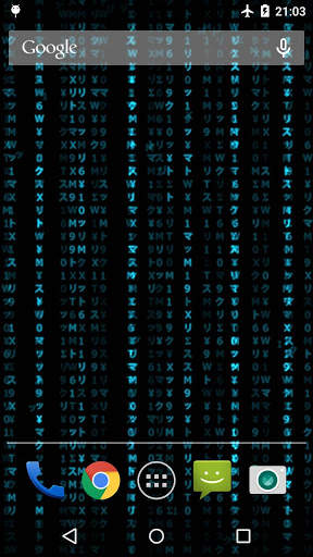 Matrix Live Wallpaper screenshot 3