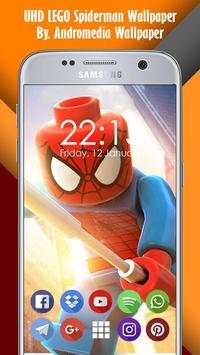UHD LEGO Spiderman Wallpaper screenshot 2