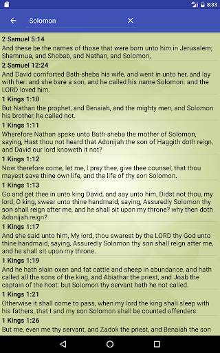 KJV Bible Free screenshot 12