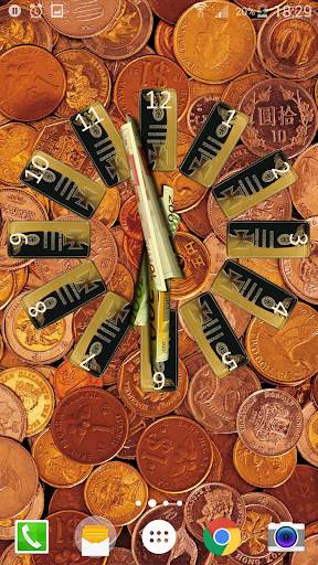 Money Clocks Live Wallpaper screenshot 4