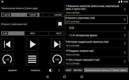 Simple Audiobook Player скриншот 6