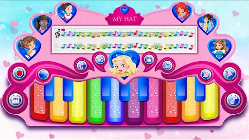Pink Real Piano Princess Piano screenshot 5
