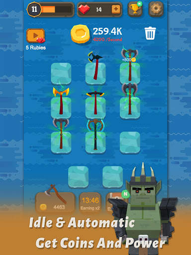 Merge Axe - Idle Blacksmith Master screenshot 13
