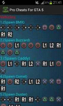 Pro Cheats For GTA 5 screenshot 4