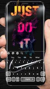 Black Sports Keyboard 2 تصوير الشاشة