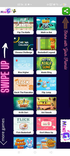 miniG : small games in one app स्क्रीनशॉट 1