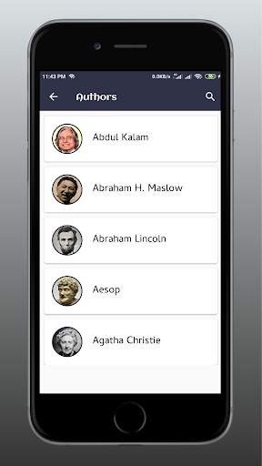 Offline Quotes By Famous People screenshot 2