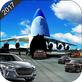 Cargo Plane Car Simulator 3D – Flying Transporter icon