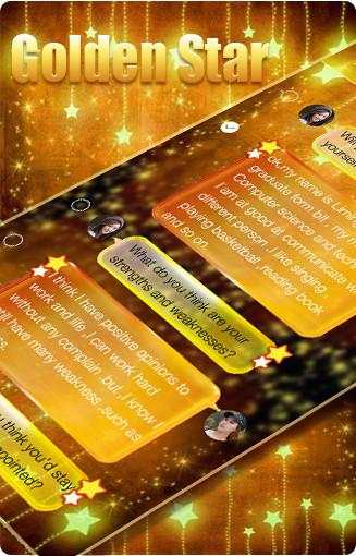 Golden Star Emoji Keyboard screenshot 5