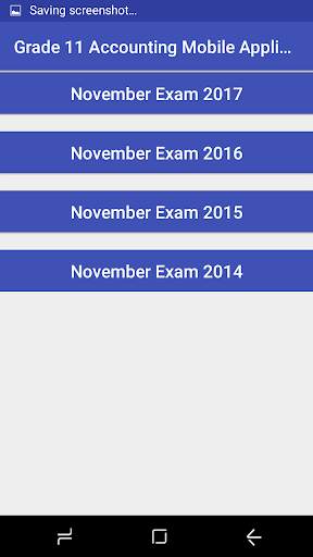 Grade 11 Accounting Mobile Application screenshot 4