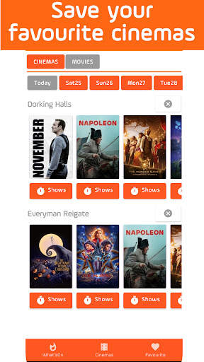 CinemApp - Cinema Showtimes screenshot 5