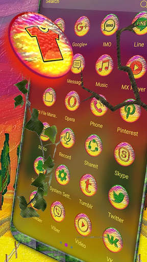 Oil Painting Nature Theme Launcher screenshot 3