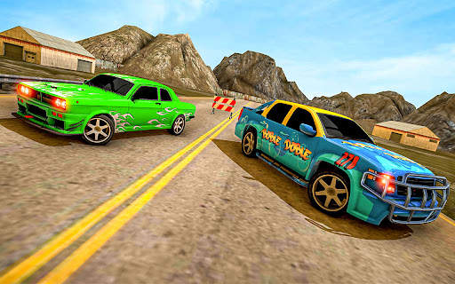 enchaîné voiture jeux course screenshot 12