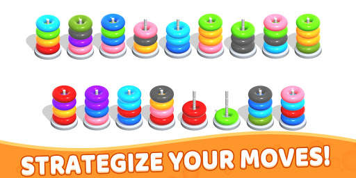Color Hoop Stack - Sort Puzzle screenshot 6