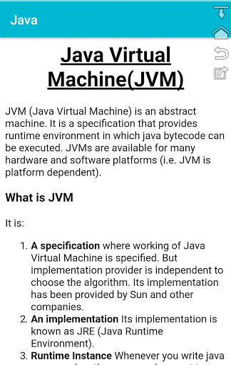 Core Java (ad Free application) java 8 also screenshot 3
