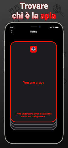 Spia Gioco da tavolo per feste screenshot 2