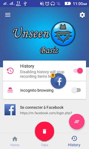 Unseen for Facebook B screenshot 3