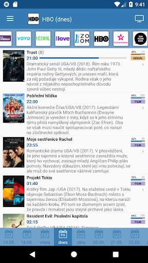 FDb.cz TV KINO PROGRAM screenshot 2
