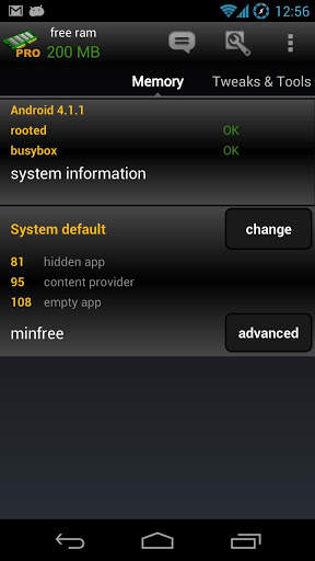 AutoKiller Memory Optimizer screenshot 1