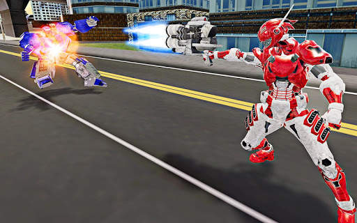 Real Robot Bull Simulator Robot Transform Games screenshot 5