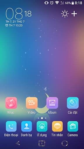 New style @xperia theme screenshot 2