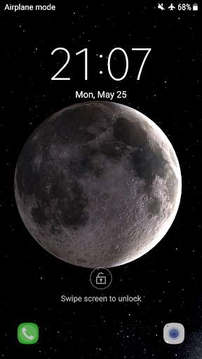 Earth Planet 3D live wallpaper screenshot 3