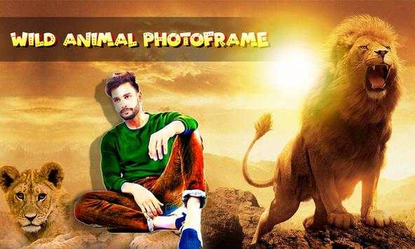 Wild Animal Photo Frame – Wild Life photo Editor screenshot 1