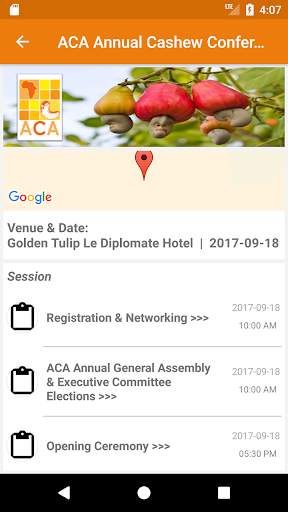 ACA Cashew App screenshot 4