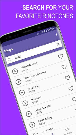 Ringo Ringtones & Notification Sounds screenshot 4