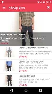 KikApp Magento Shop screenshot 3