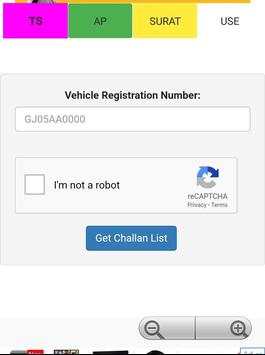 Traffic echallan report screenshot 5