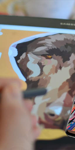 Pro Create drawing Colorizing screenshot 4