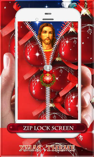 Christmas Theme Zipper Lock screenshot 8