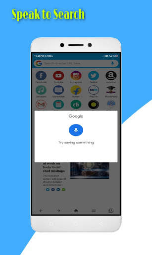 PlusInfi - Indian browser app screenshot 5