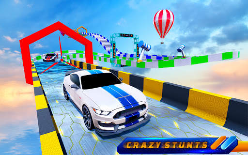 Water Slide Extreme Car Racing Stunts screenshot 2
