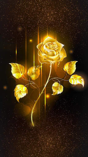 Golden Rose APUS Live Wallpaper screenshot 6
